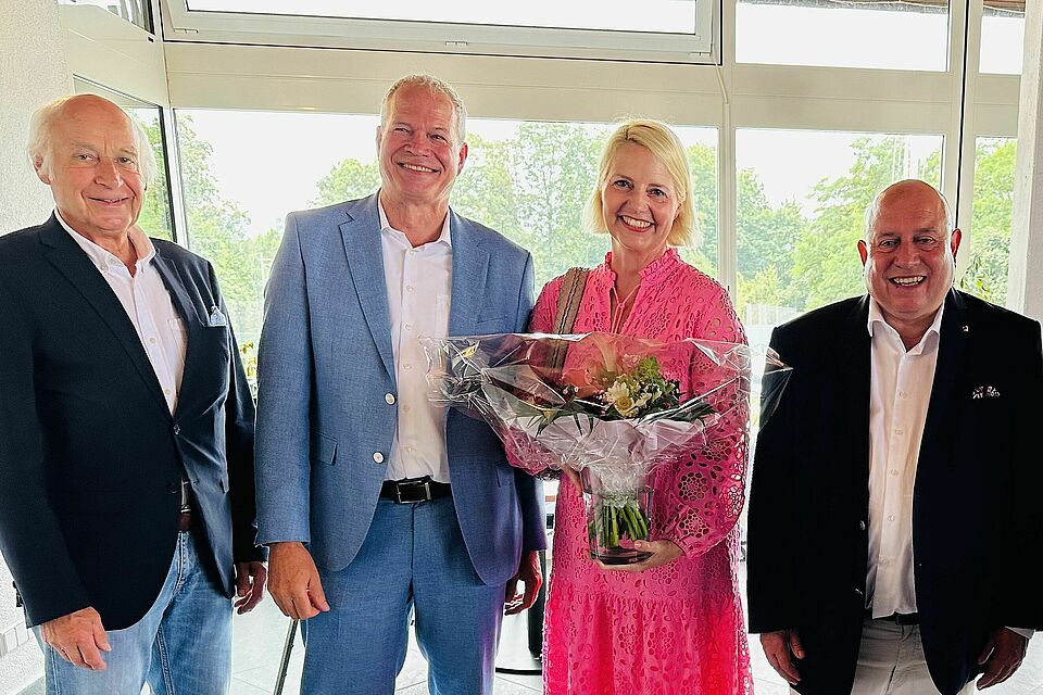 Gruppenbild mit Herrn Biewer