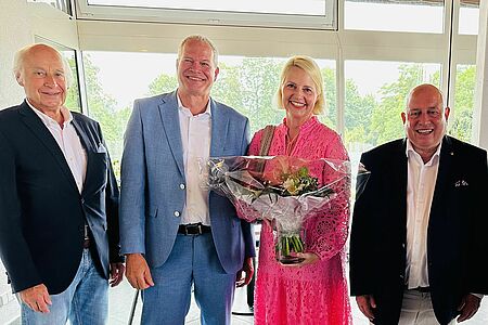 Gruppenbild mit Herrn Biewer