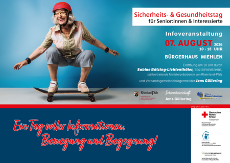 Flyer sicherheits- und Gesundheitstag in Miehlen