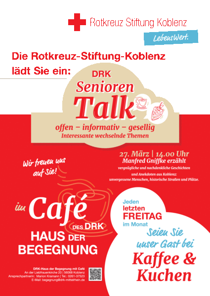 Infoflyer Senioren Talk