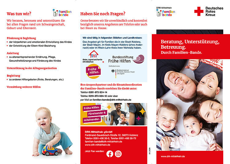 Flyer Familienbande Vorschau Seite 1