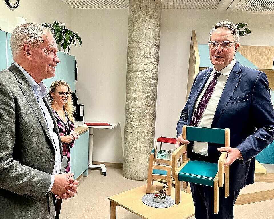 Kita-Besuch Ministerpräsident Schweitzer